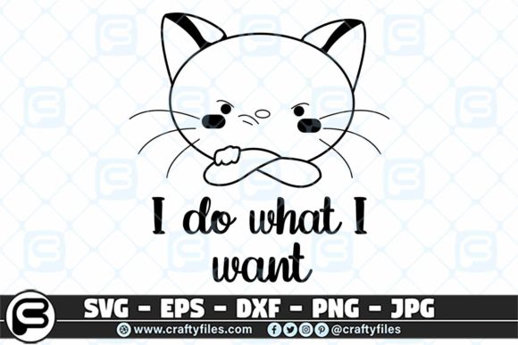Angry Cat I Do What I Want