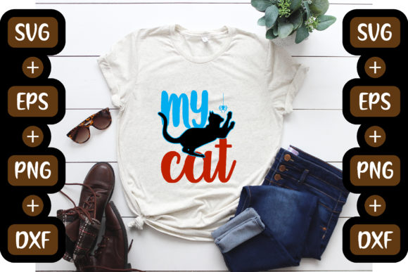 CAT SVG Design, MY CAT