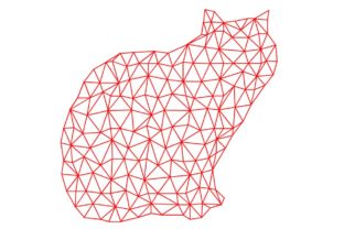 Cat Triangle Polygon