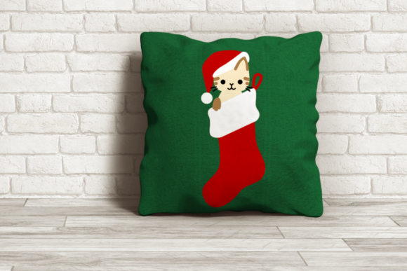 Christmas Stocking Cat