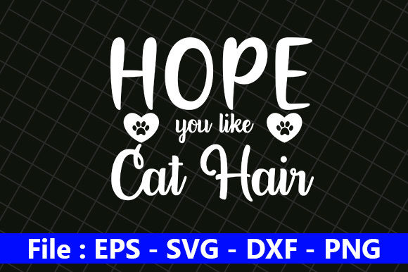 Doormat SVG Design, Hope You Like Cat