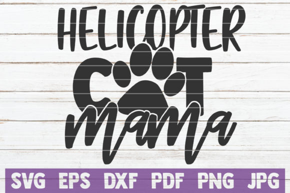 Helicopter Cat Mama