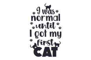 I Was Normal Until I Got My First Cat