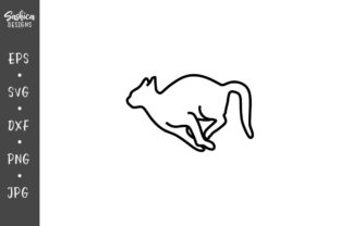 Running Cat Vector